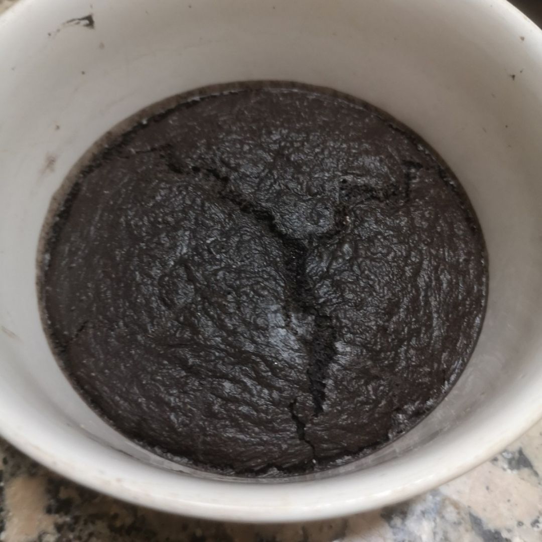 Avena horneada sabor oreo Paso 3 Avena horneada sabor oreo Paso 3