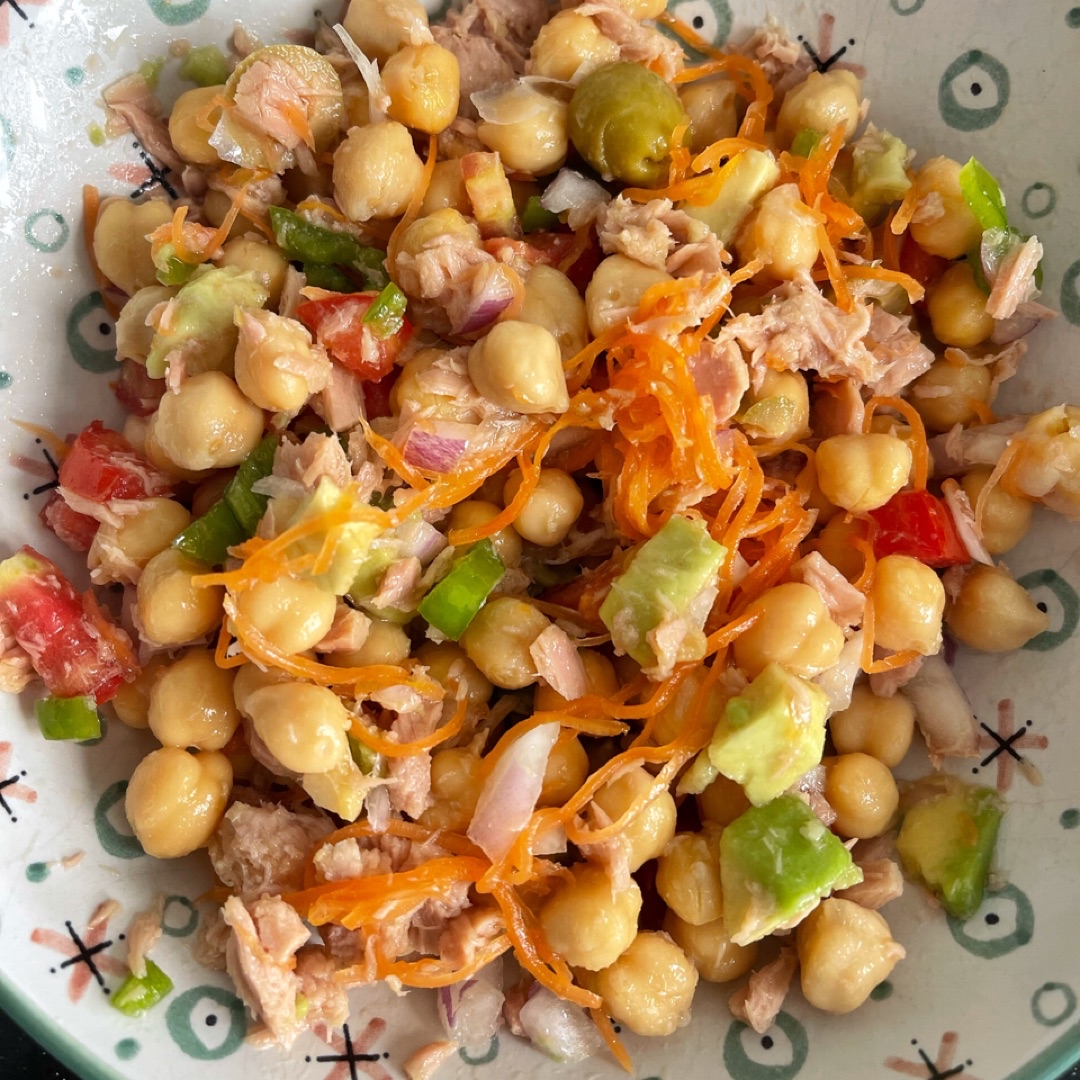 Ensalada de garbanzos 🥗 Ensalada de garbanzos 🥗