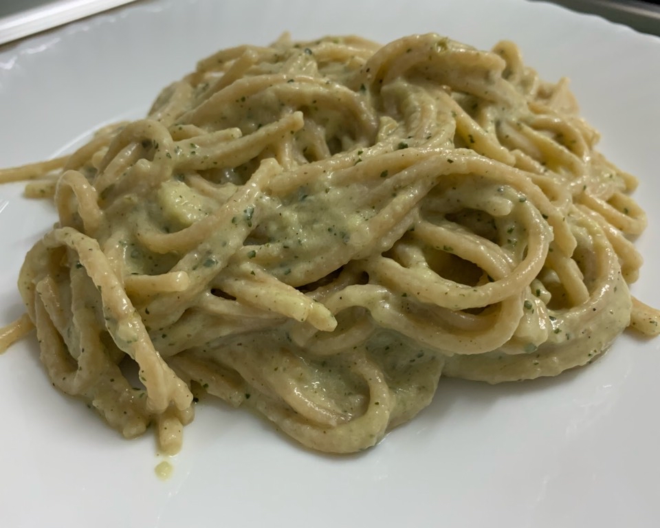Pasta con salsa de calabacín Pasta con salsa de calabacín