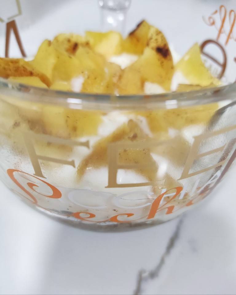 Tarta de manzana a mi manera 