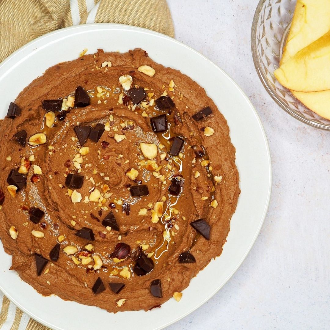 Hummus de chocolate Hummus de chocolate