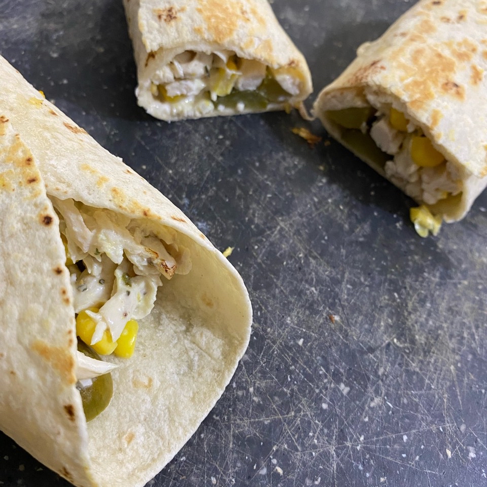 Tortillas con pollo Tortillas con pollo