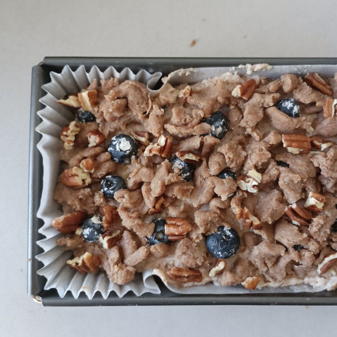 Blueberry Crumble Cake 🫐🍞 Paso 2 Blueberry Crumble Cake 🫐🍞 Paso 2