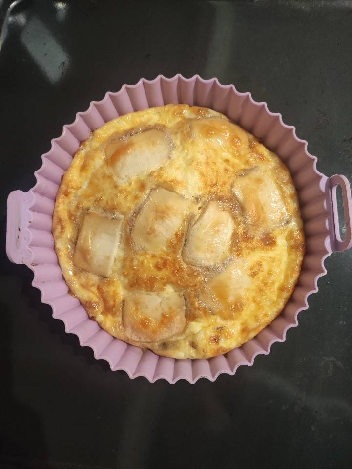 Pastel de cebolla y queso 