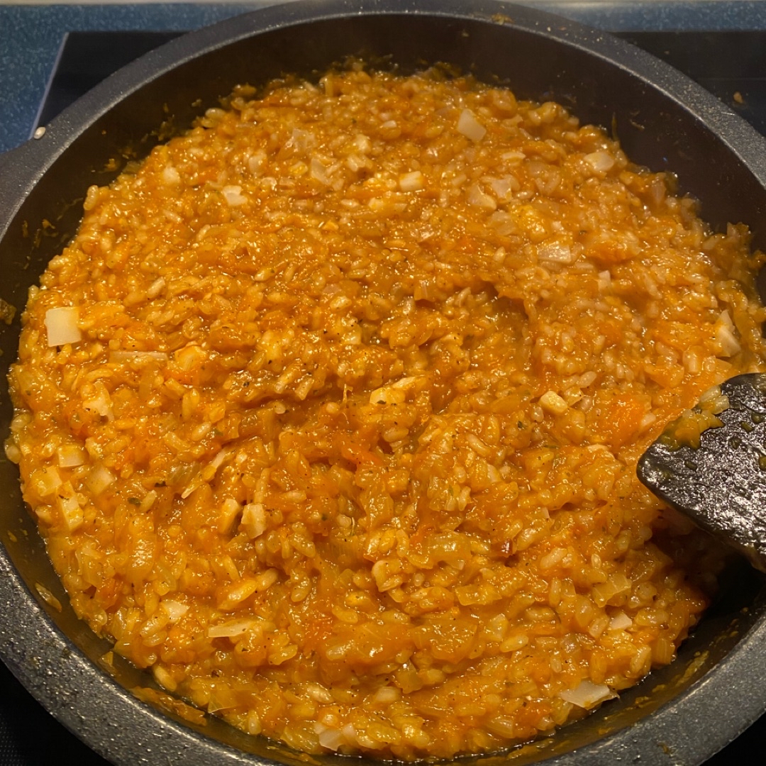 Risotto de calabaza