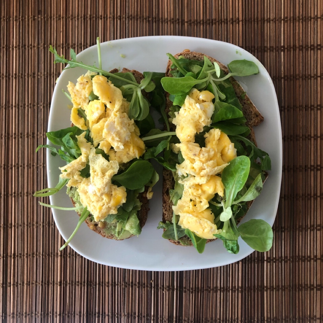 Tostadas revueltas 
