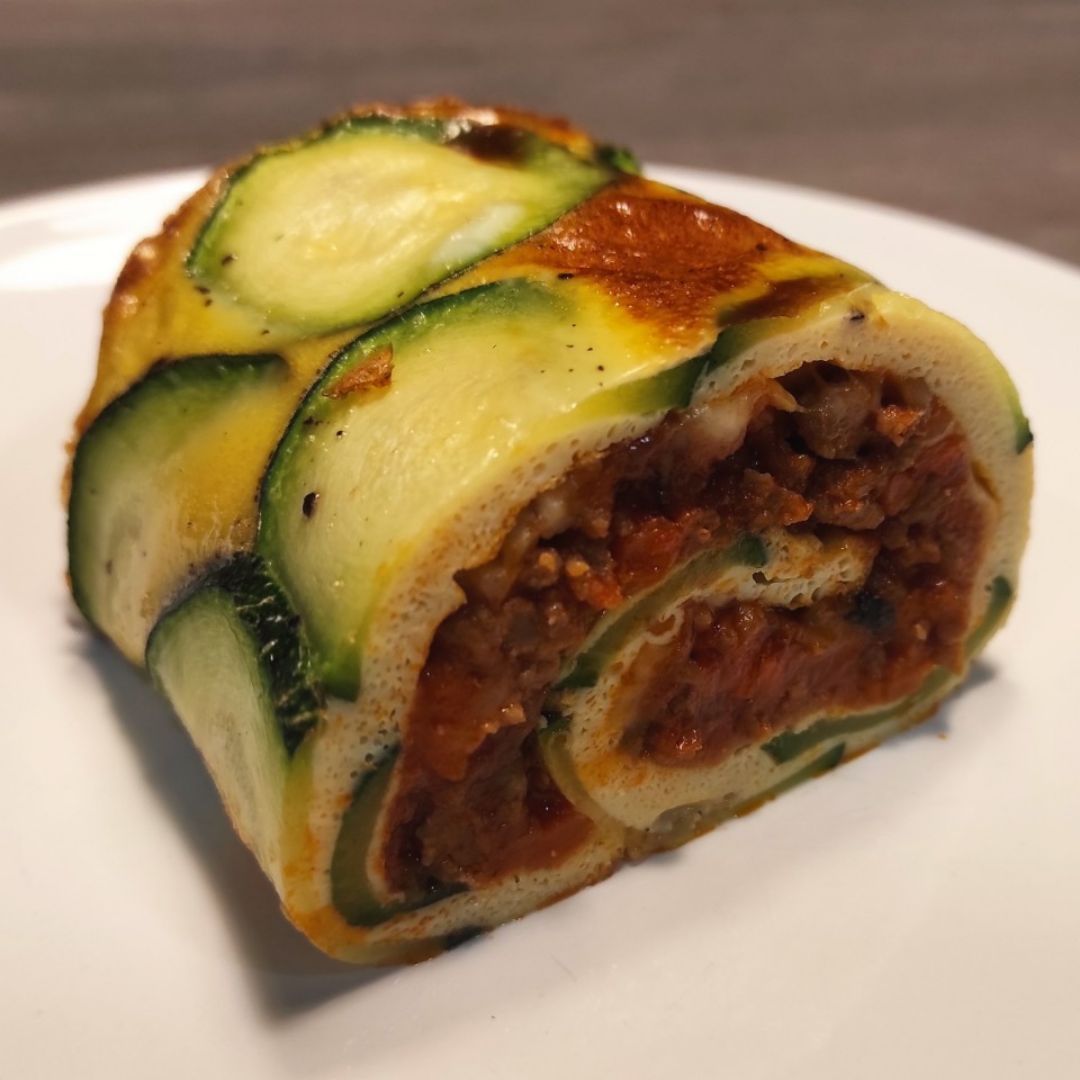 Brazo de gitano de calabacín Brazo de gitano de calabacín