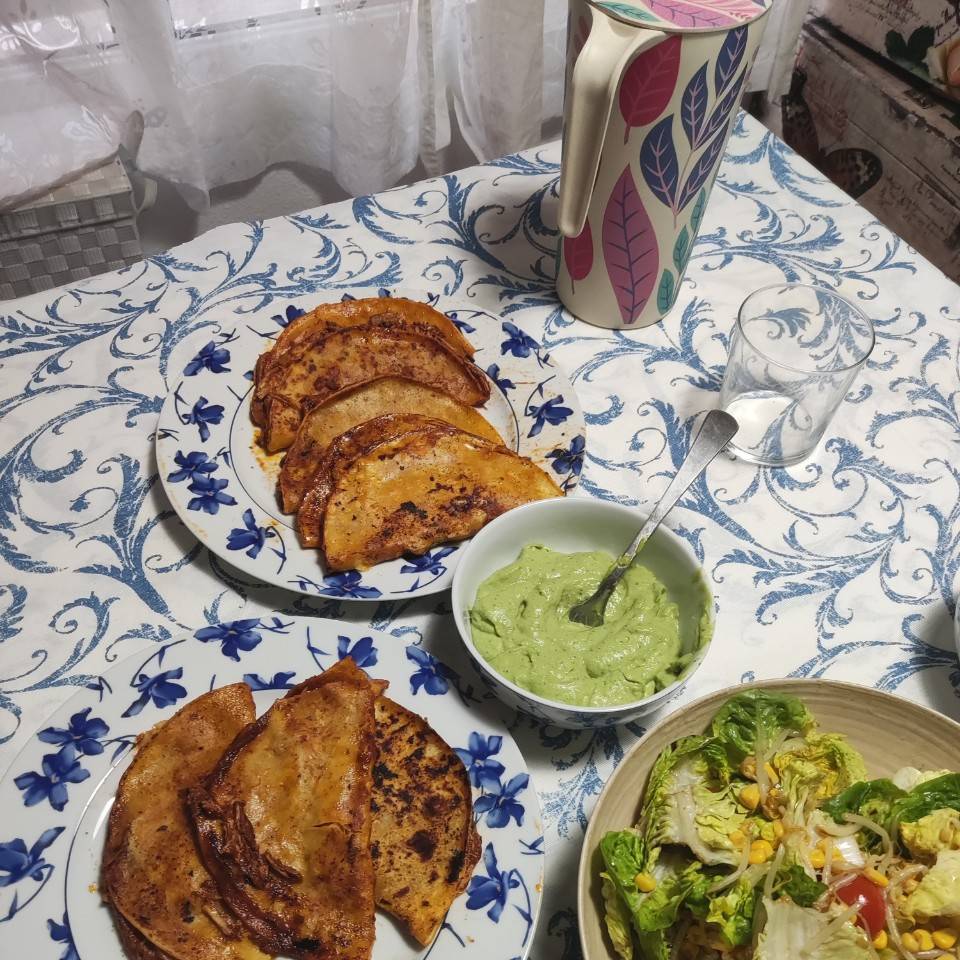 Tacos de pollo😋