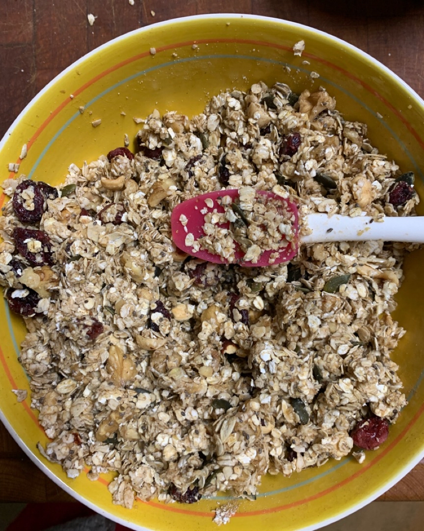 Granola casera Paso 1 Granola casera Paso 1