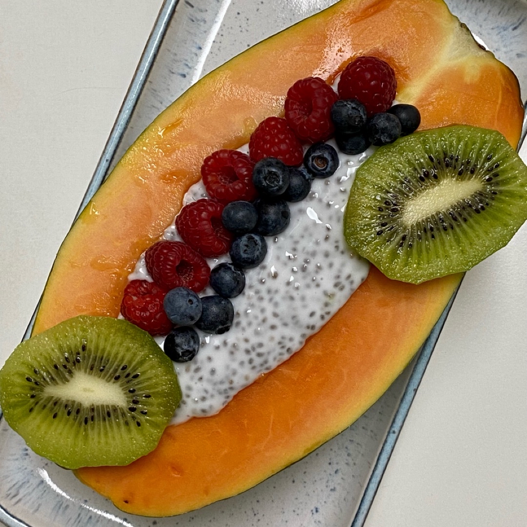 Papaya bowl