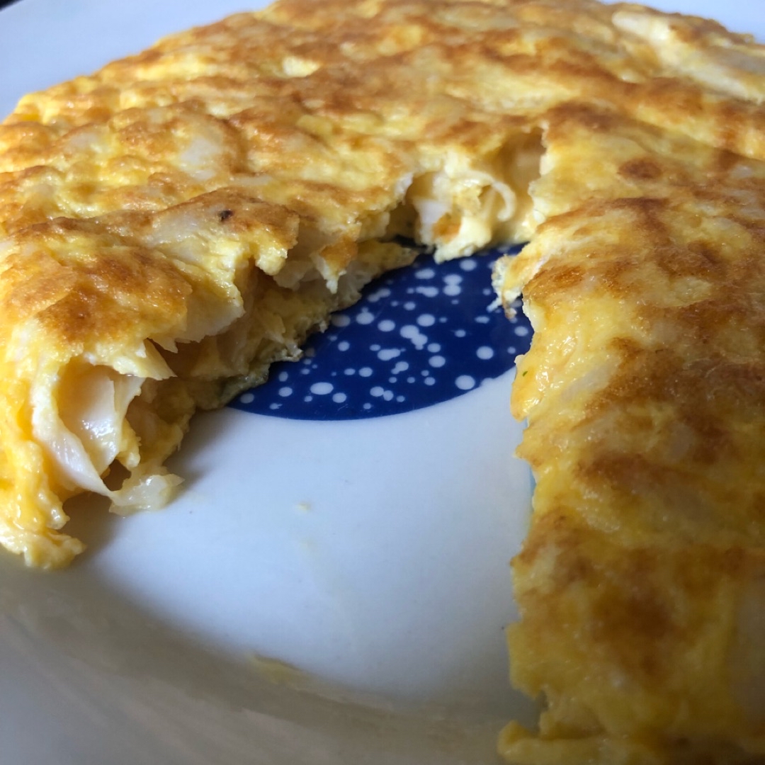 Tortilla de merluza Tortilla de merluza