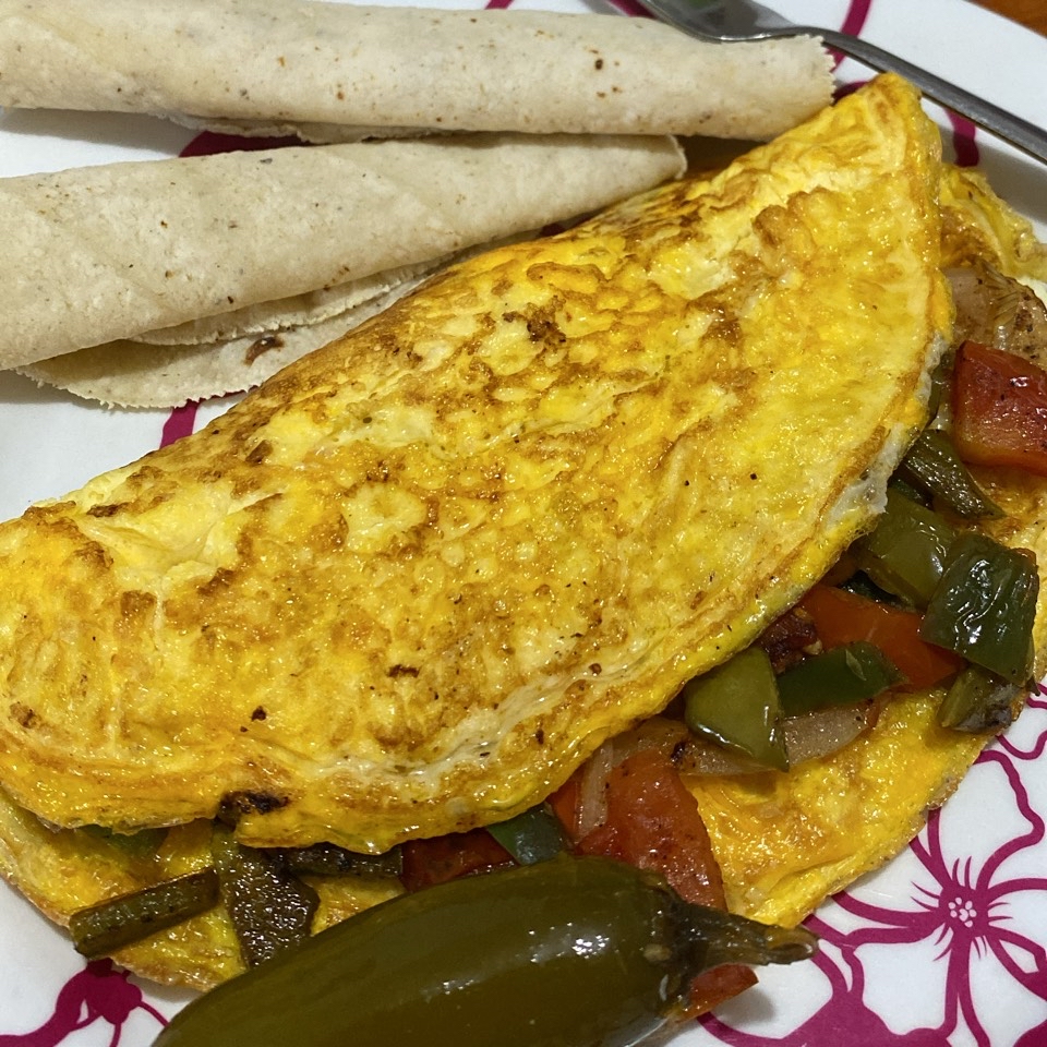 Huevo con tortilla de maíz Huevo con tortilla de maíz