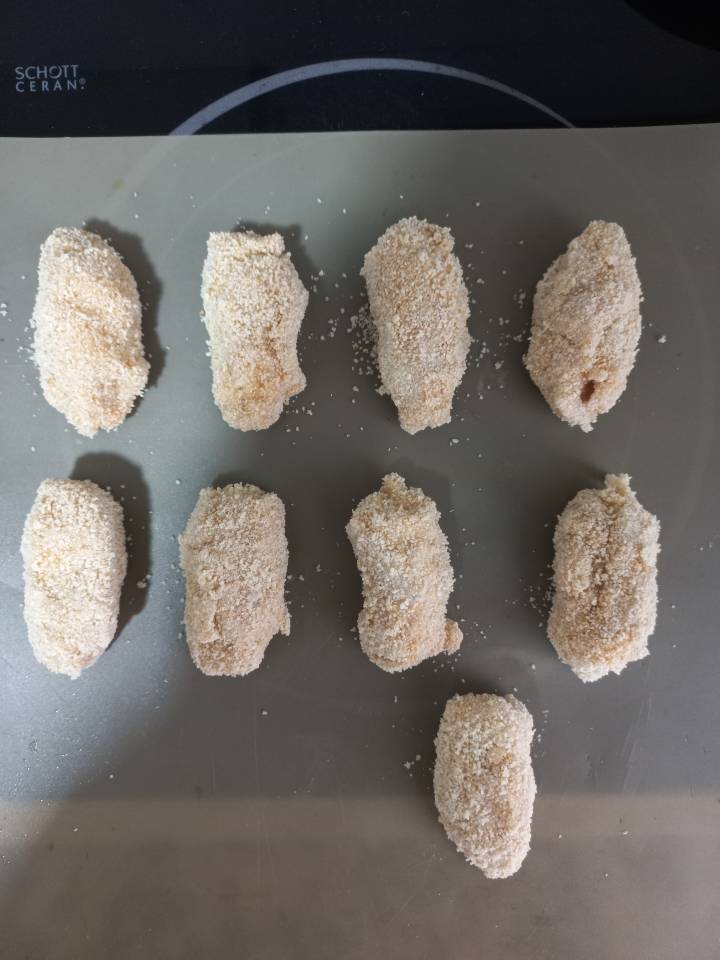 Croquetas de pavo Croquetas de pavo