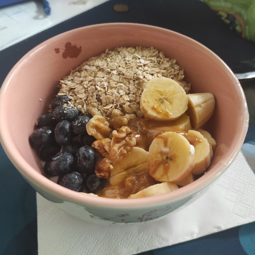 Avena con fruta Avena con fruta
