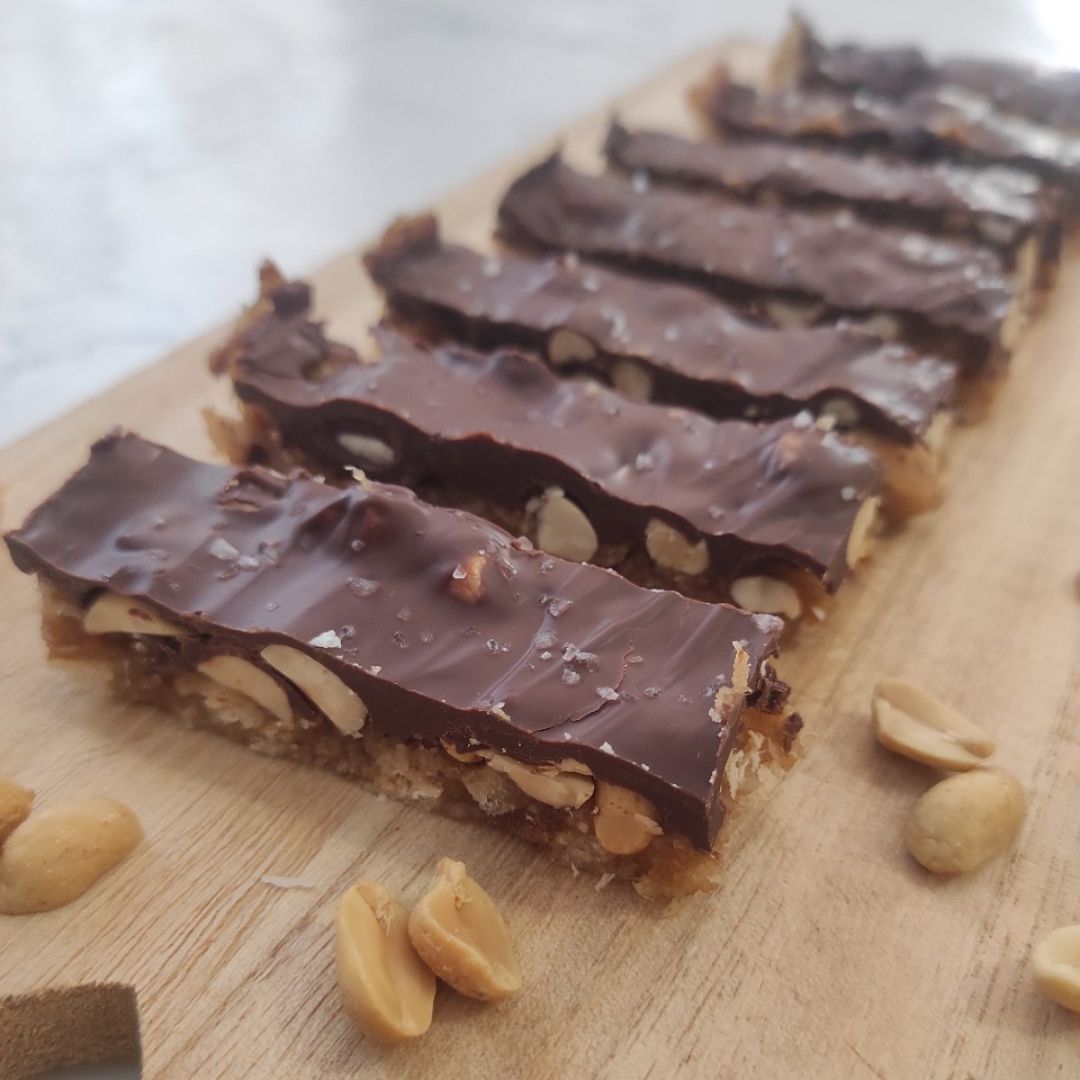 Snickers saludables 🍫🥜 Snickers saludables 🍫🥜