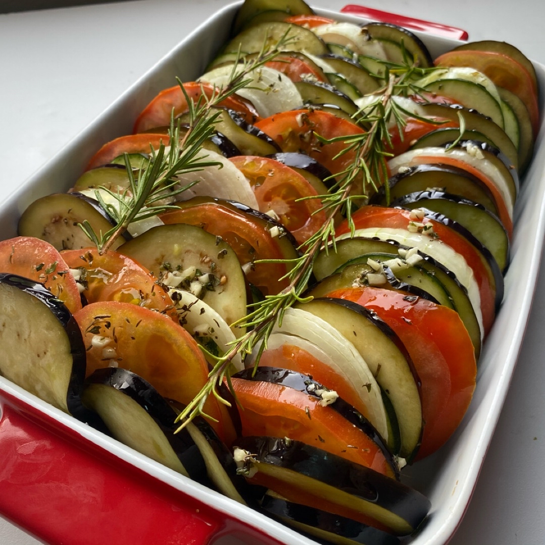 Ratatouille sin tomate frito Ratatouille sin tomate frito