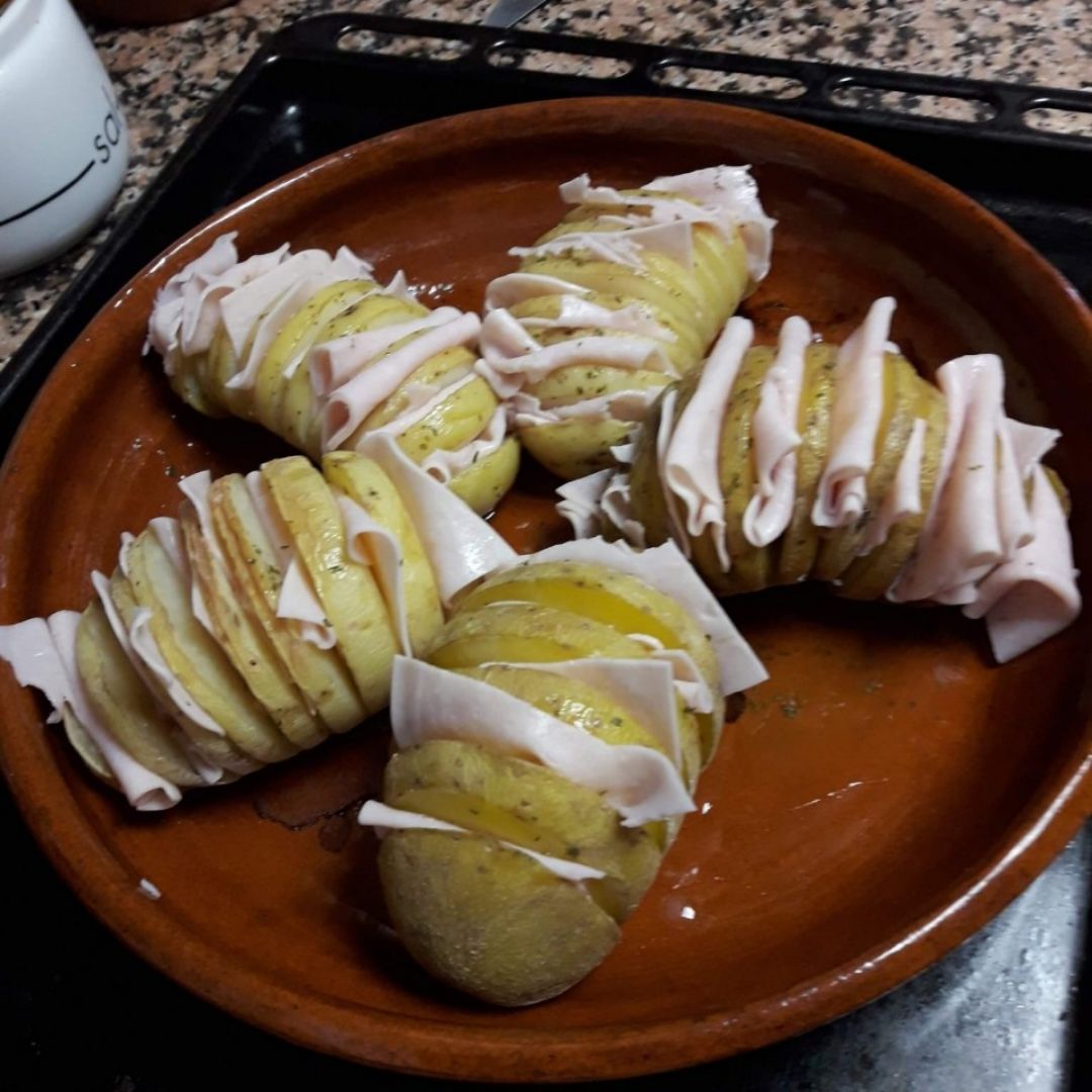 Patatas hasselback Paso 4 Patatas hasselback Paso 4
