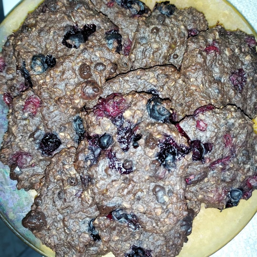 Galletas de chocolate con frutos rojos Paso 3 Galletas de chocolate con frutos rojos Paso 3