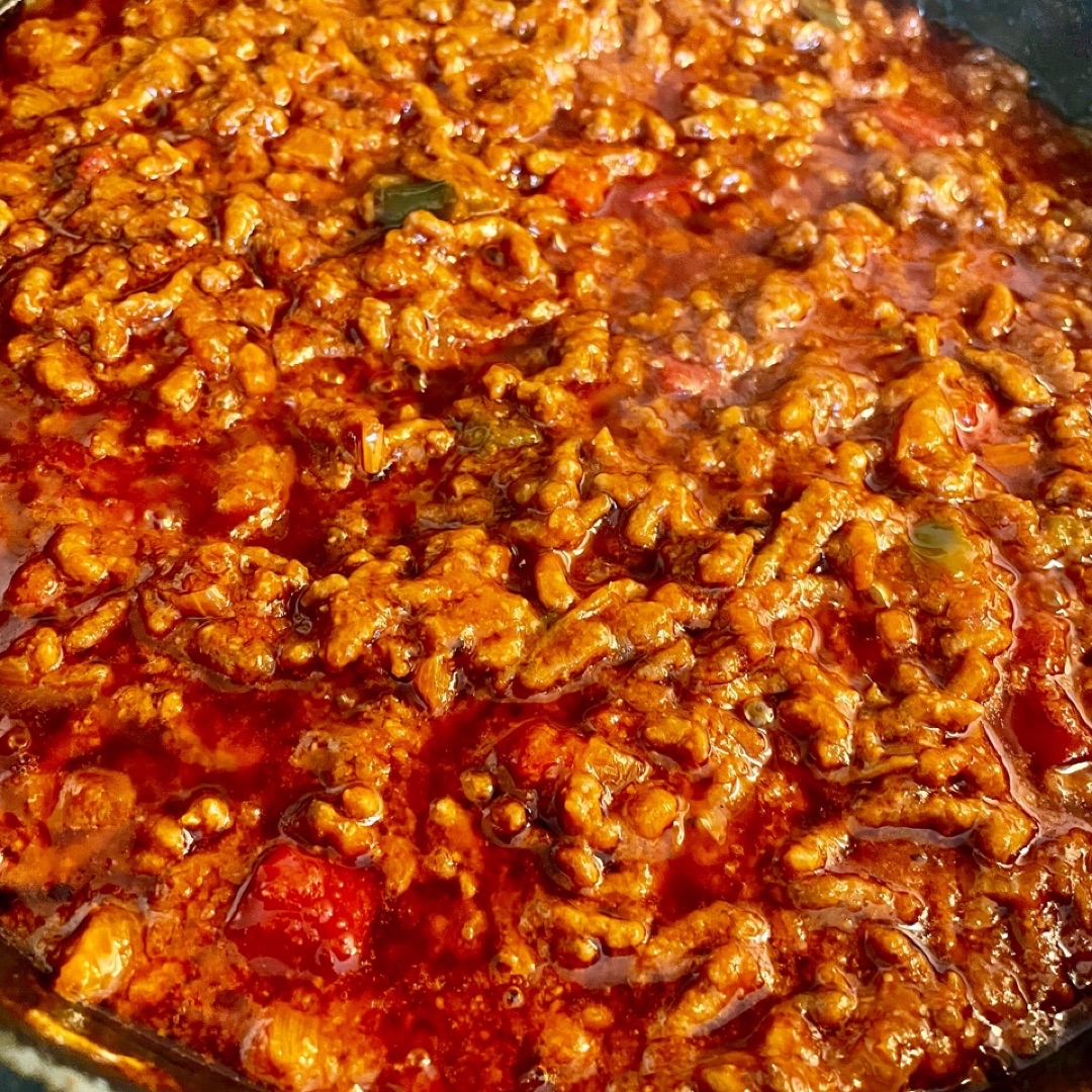 Spaghetti boloñesa a mi manera🍝🌶 Paso 4 Spaghetti boloñesa a mi manera🍝🌶 Paso 4