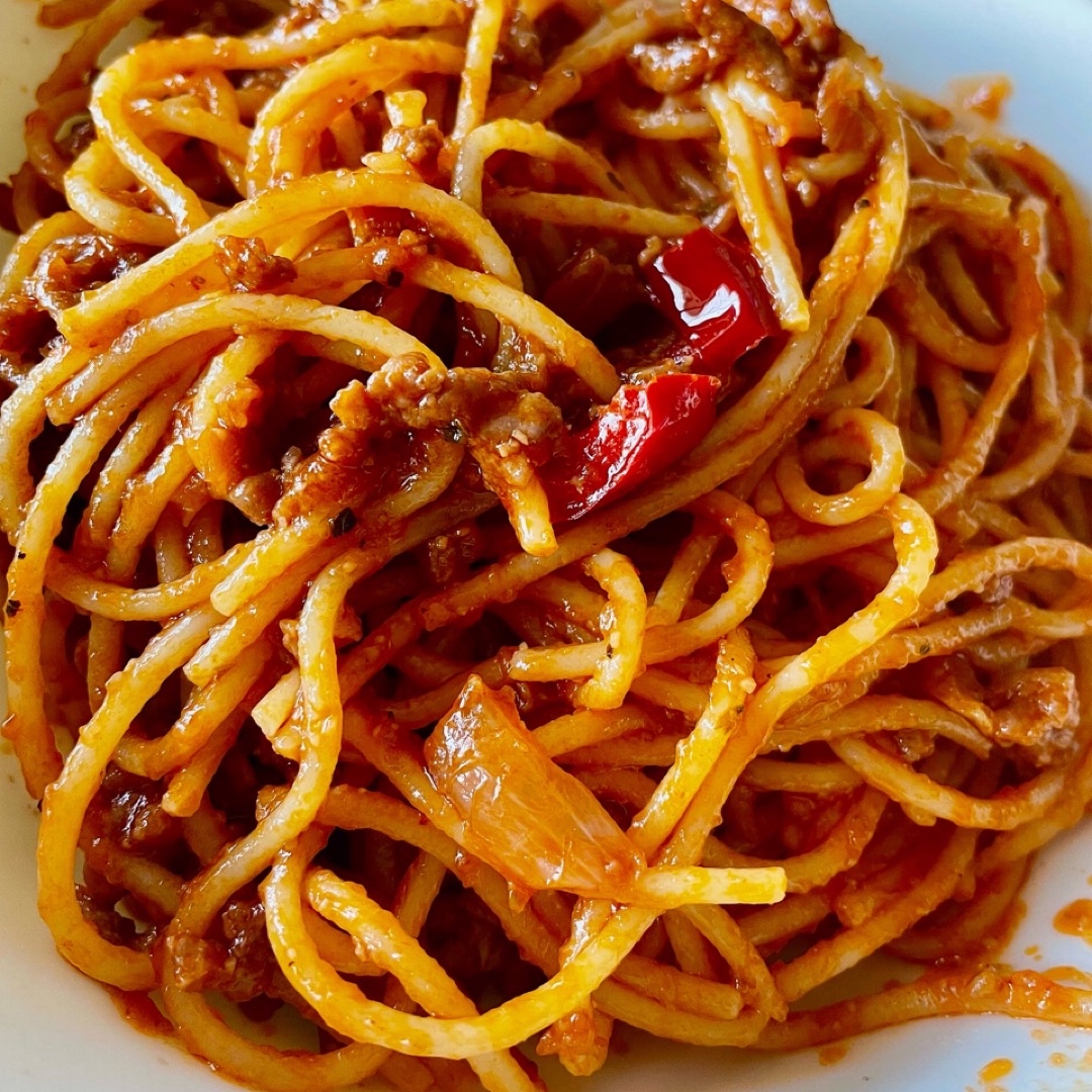Spaghetti boloñesa a mi manera🍝🌶 Paso 5 Spaghetti boloñesa a mi manera🍝🌶 Paso 5