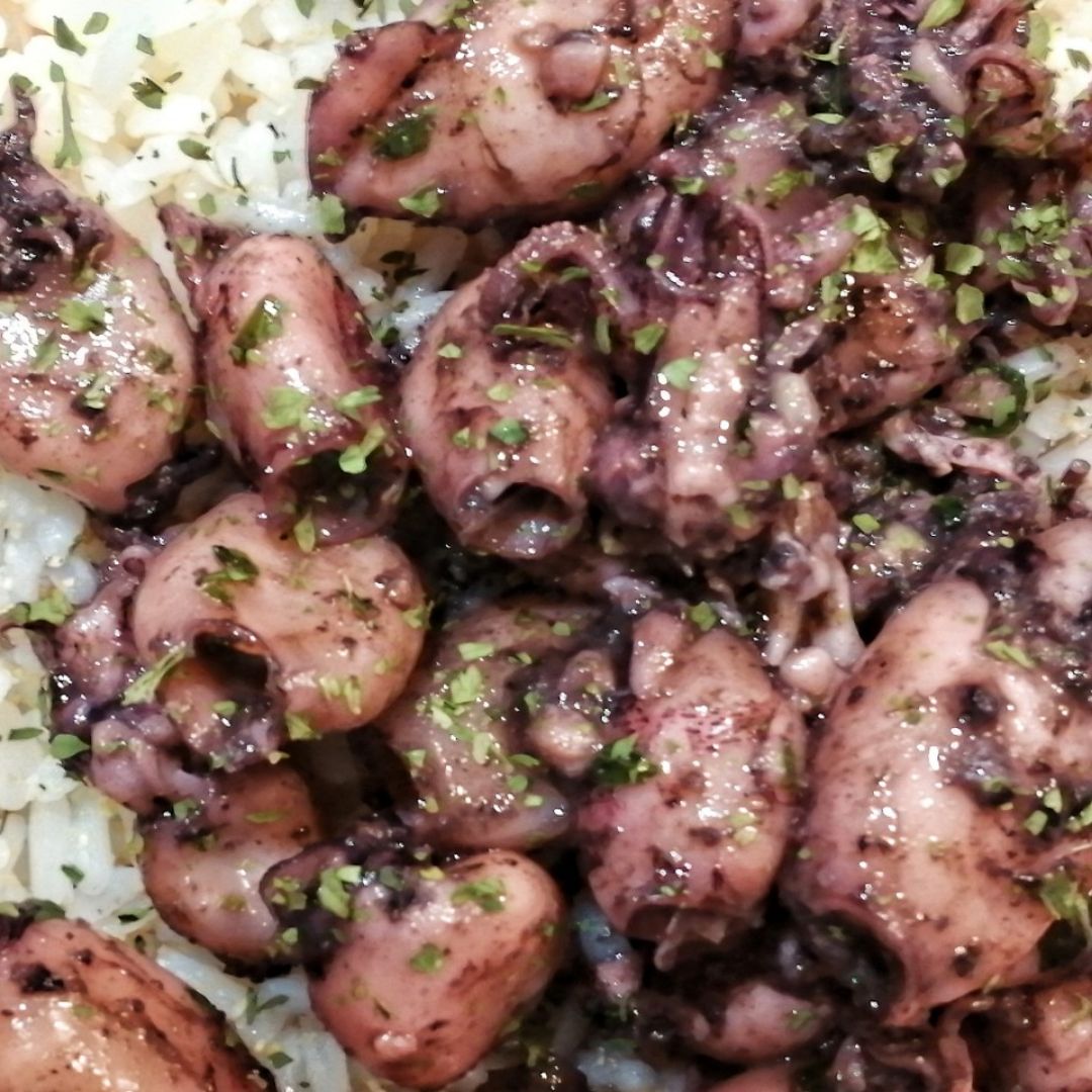 Chipironcitos con arroz blanco Paso 3 Chipironcitos con arroz blanco Paso 3