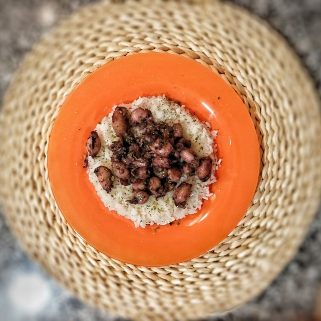 Chipironcitos con arroz blanco Paso 4 Chipironcitos con arroz blanco Paso 4