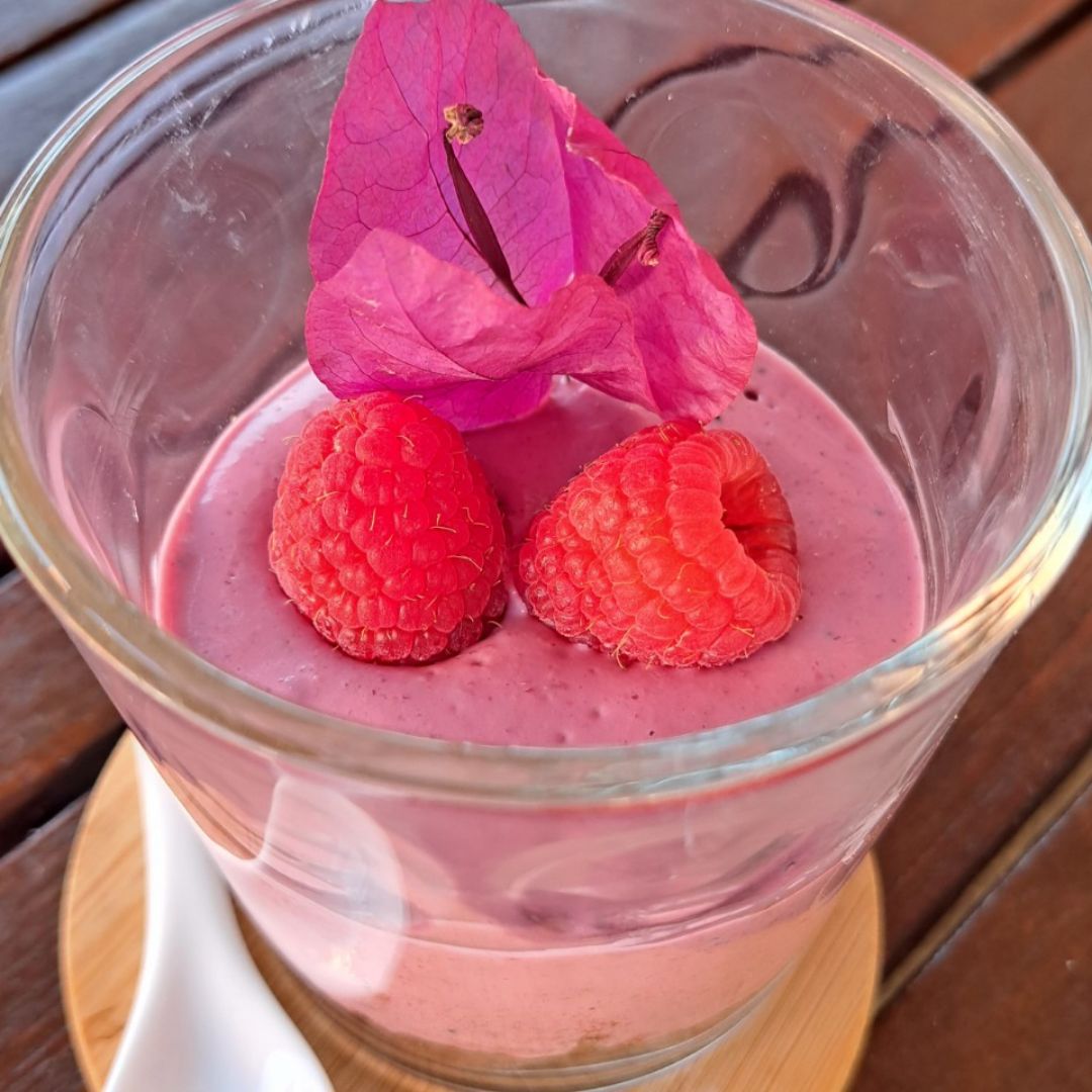 Mousse cremoso de frutas del bosque🍓🫐🧁 Mousse cremoso de frutas del bosque🍓🫐🧁