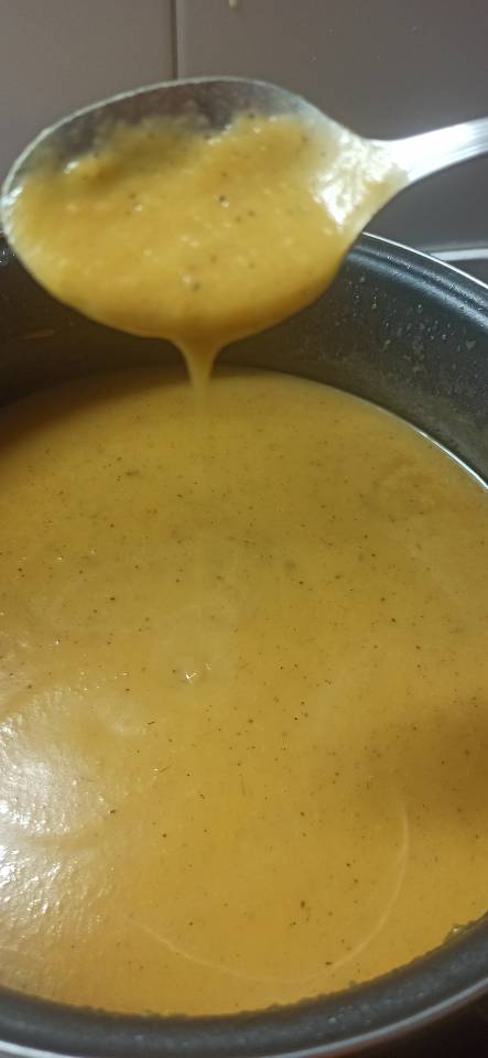 Crema calabaza y manzana Crema calabaza y manzana