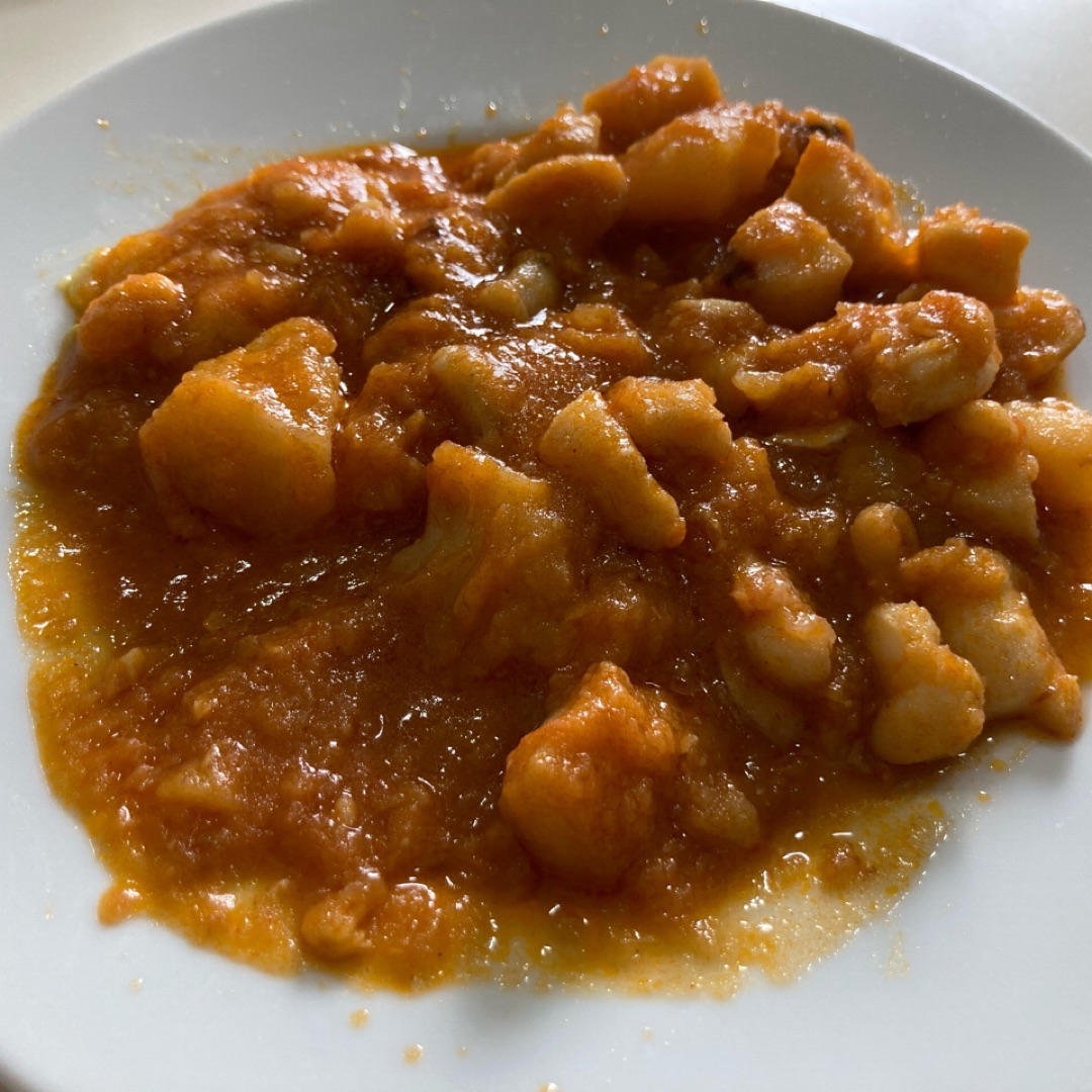 Patatas con choco Patatas con choco