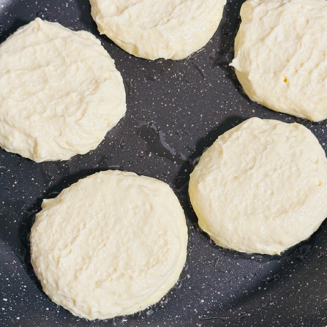 Tortitas de ricotta Paso 1 Tortitas de ricotta Paso 1