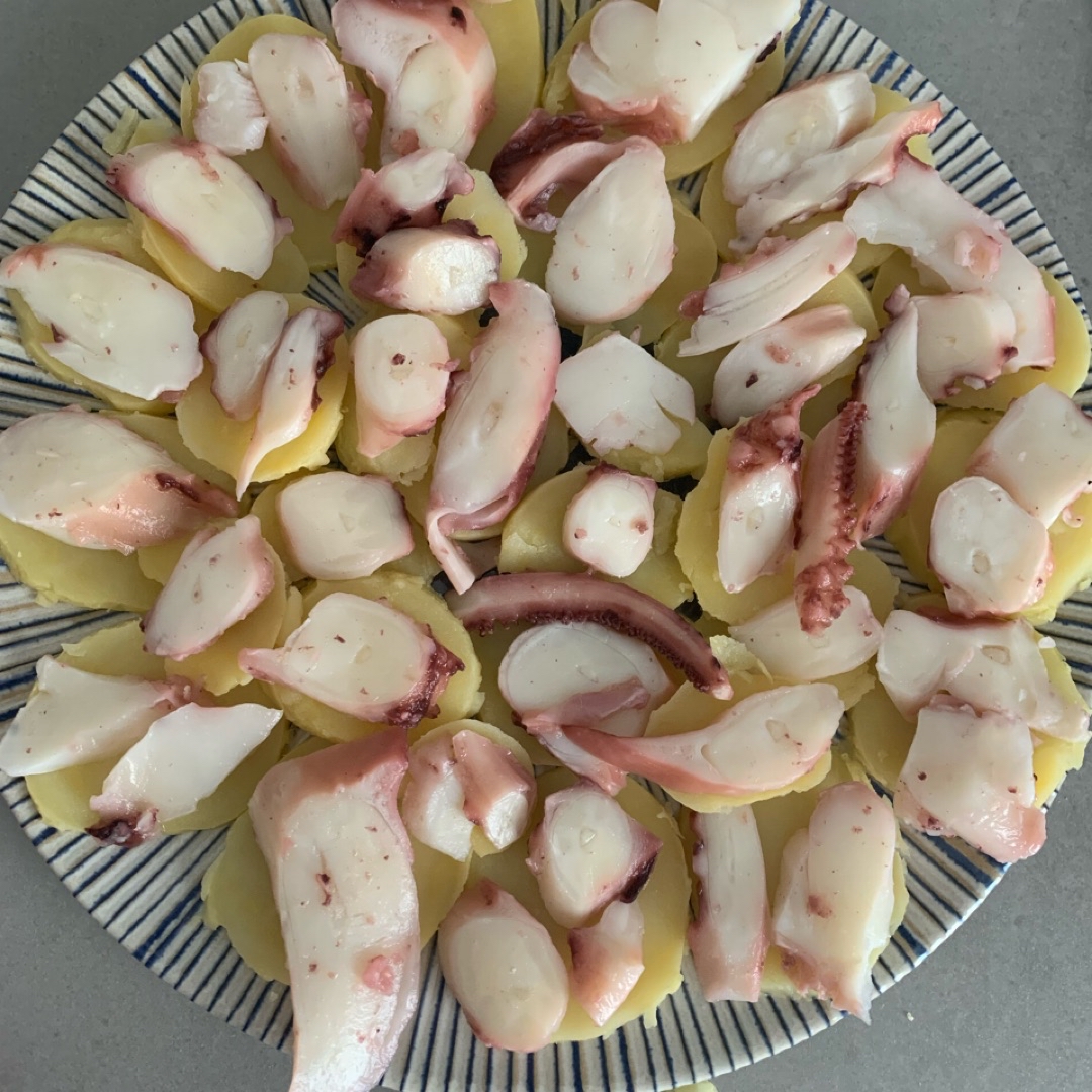 Pulpo a la gallega Paso 2 Pulpo a la gallega Paso 2