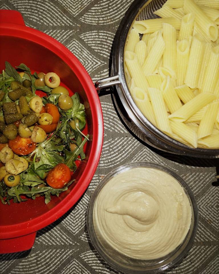 Amanida de pasta 1 (vegana i sense gluten) Amanida de pasta 1 (vegana i sense gluten)