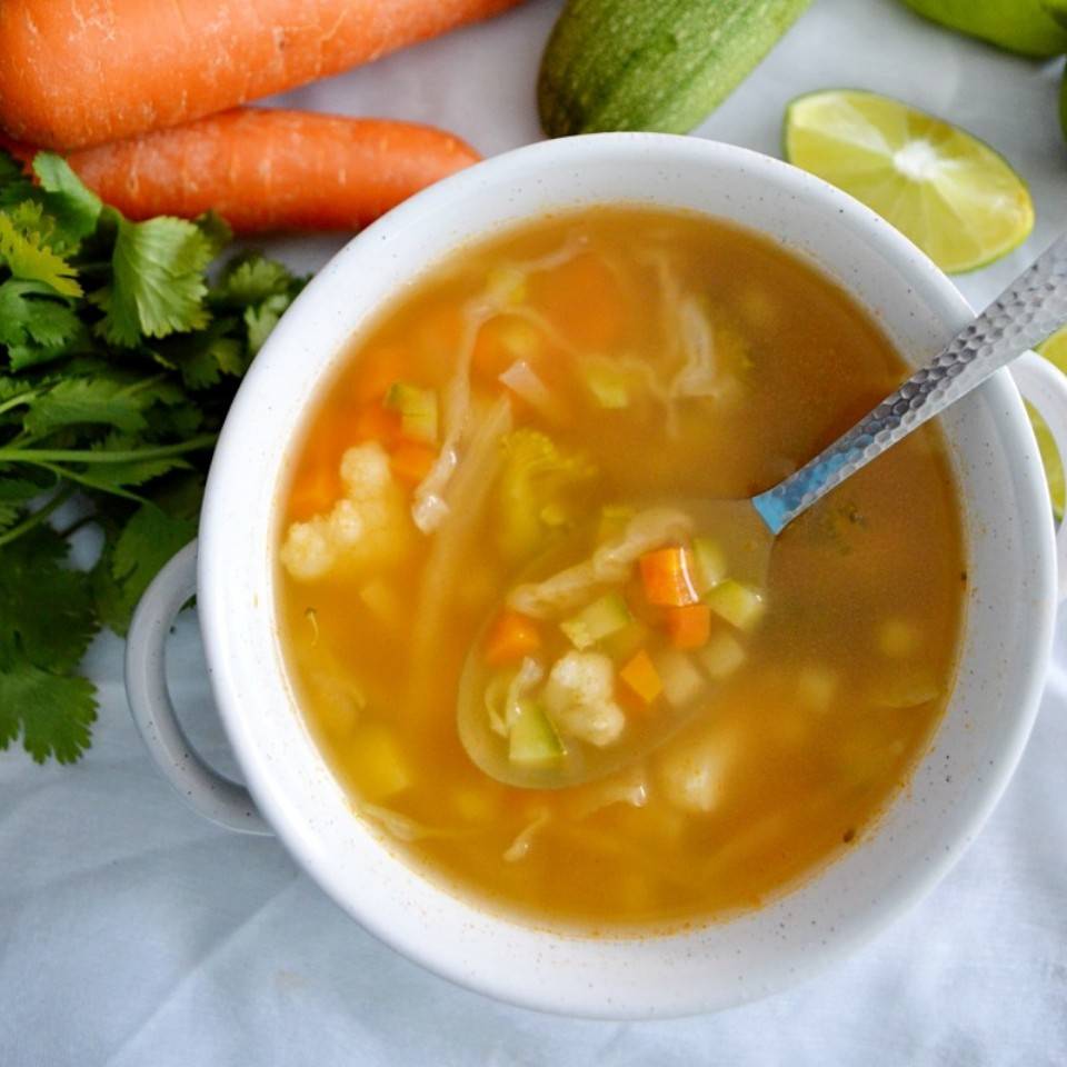 Sopa de verduras 