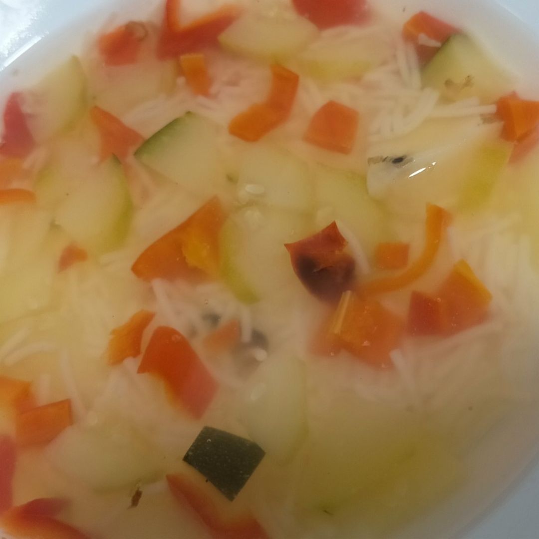 Sopa de verduras Step 0