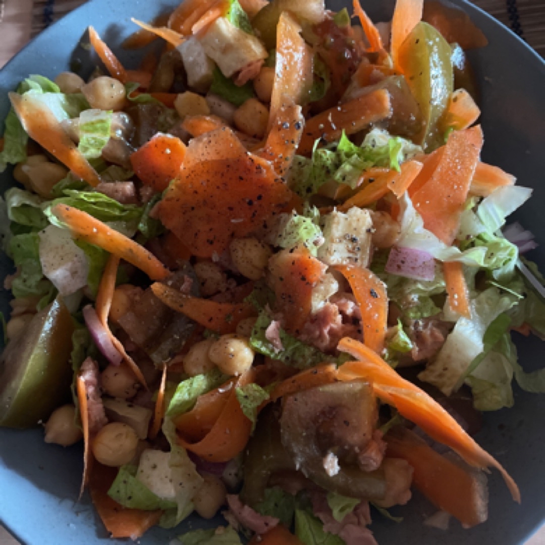 Ensalada de garbanzos