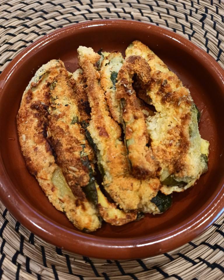 Fingers de Calabacín o bastones de calabacín 🥒 Fingers de Calabacín o bastones de calabacín 🥒