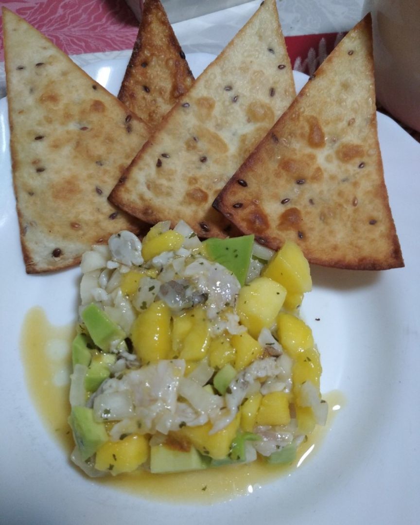 Ceviche de lubina Ceviche de lubina