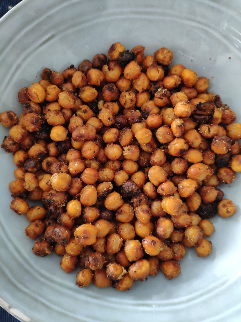 Snack de garbanzos crujientes! Snack de garbanzos crujientes!