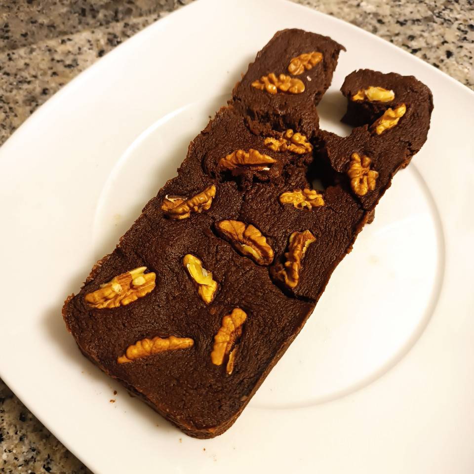 Brownie de manzana y cacao Brownie de manzana y cacao