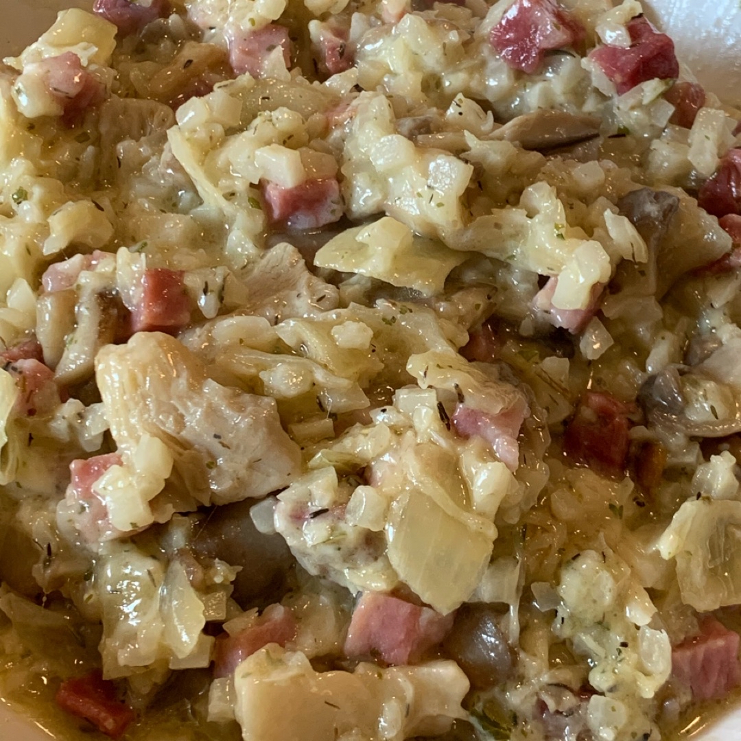 Risoto de colirroz Risoto de colirroz
