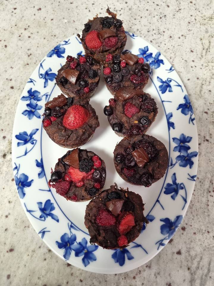 Brownie de frijoles negras Brownie de frijoles negras