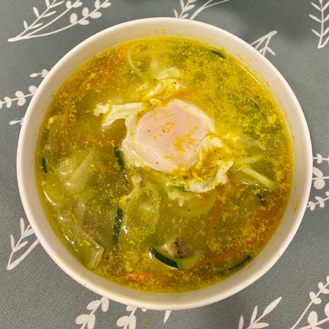 Ramen con espaguetis de verduras Paso 5 Ramen con espaguetis de verduras Paso 5