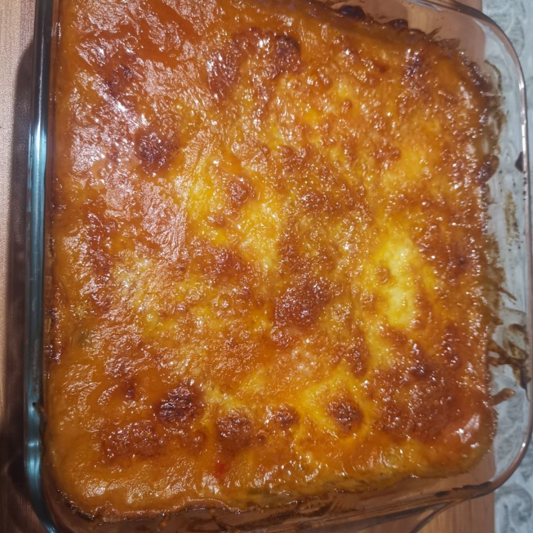 Lasaña de verduras con bechamel casera Lasaña de verduras con bechamel casera
