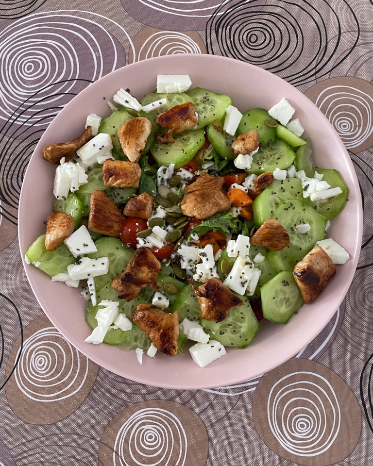 Ensalada de pepino Ensalada de pepino