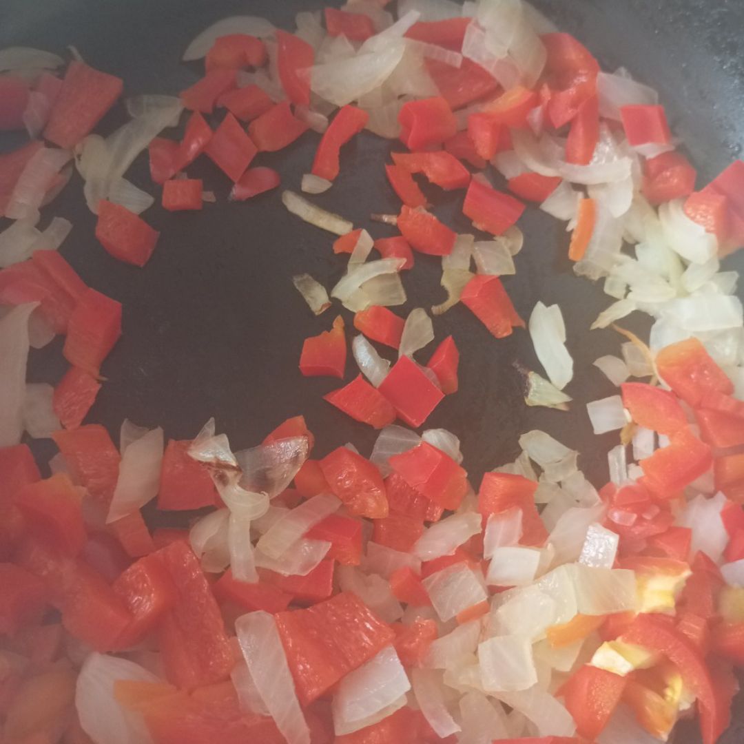 Tortilla vegana 🌱 Paso 3 Tortilla vegana 🌱 Paso 3