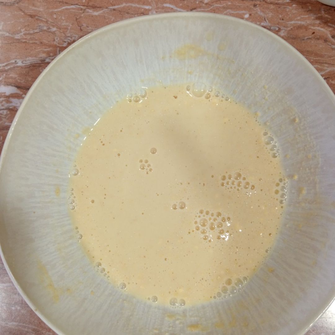 Tortilla vegana 🌱 Paso 4 Tortilla vegana 🌱 Paso 4