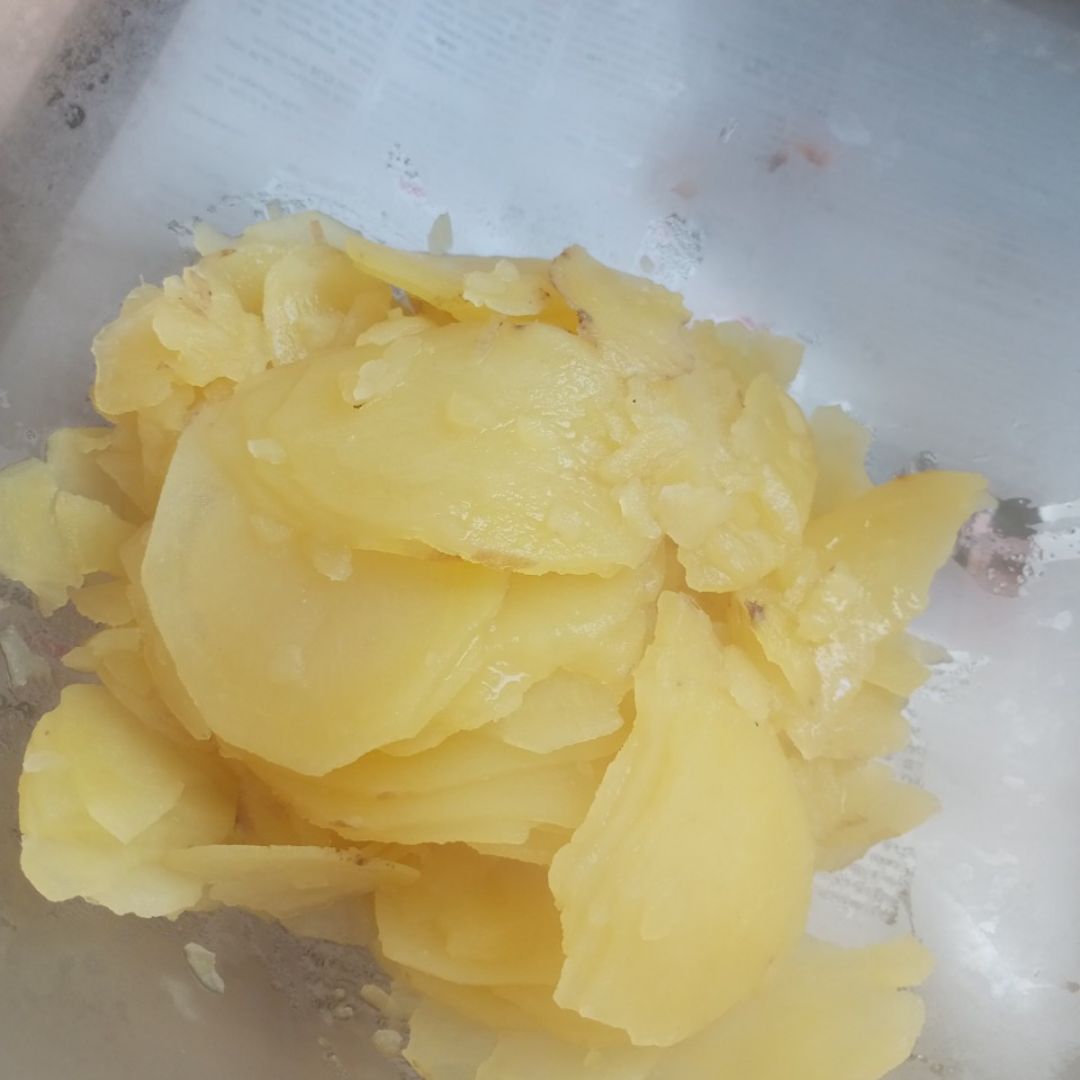 Tortilla vegana 🌱 Paso 5 Tortilla vegana 🌱 Paso 5