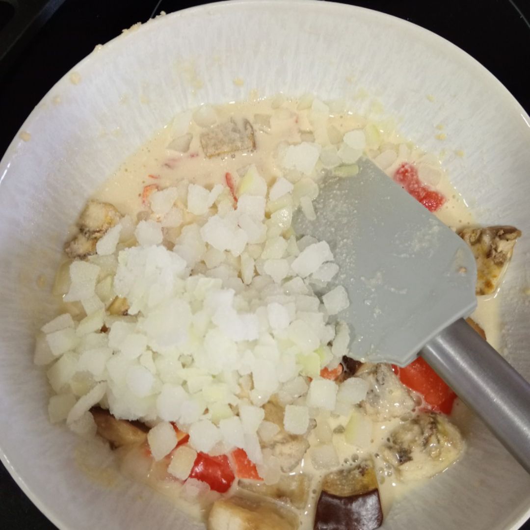 Tortilla vegana 🌱 Paso 5 Tortilla vegana 🌱 Paso 5