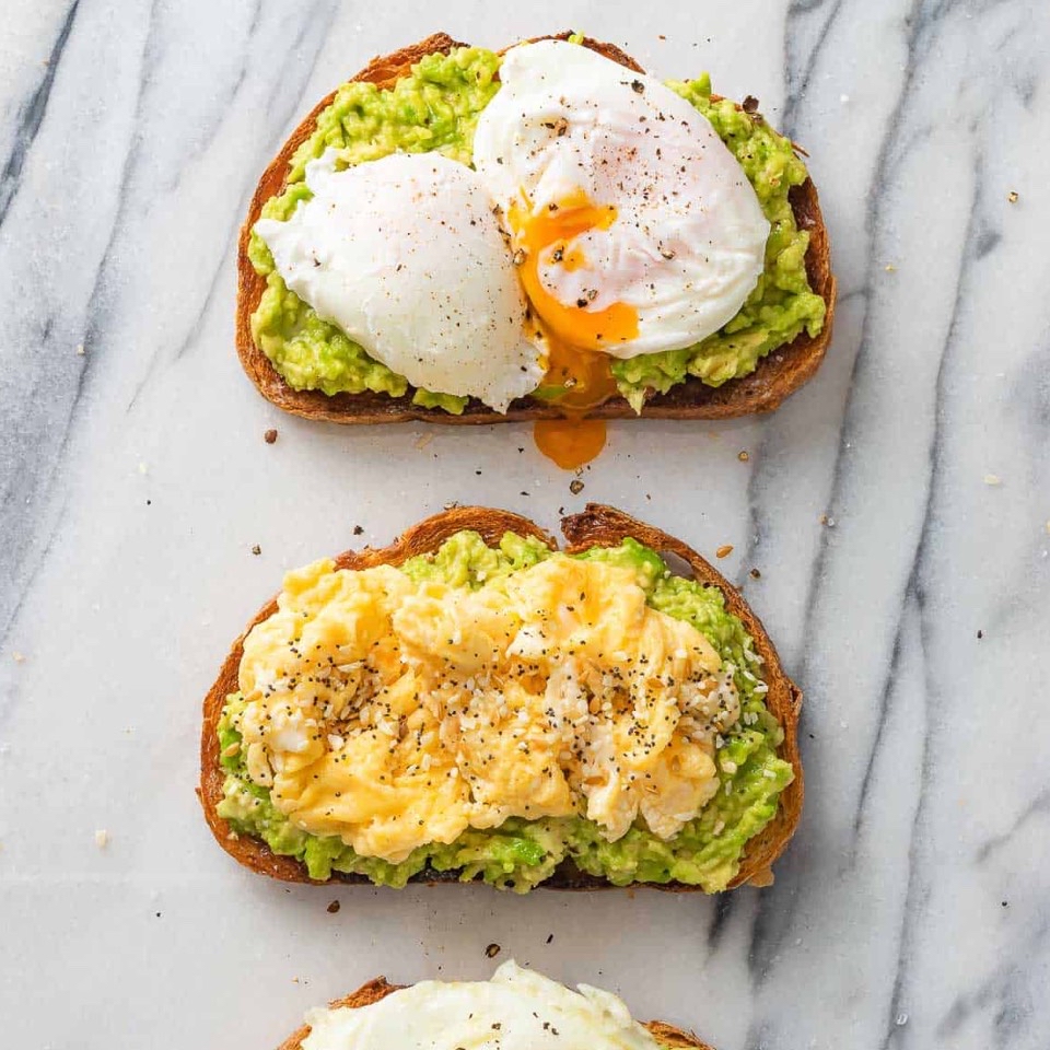 avocado egg toast avocado egg toast