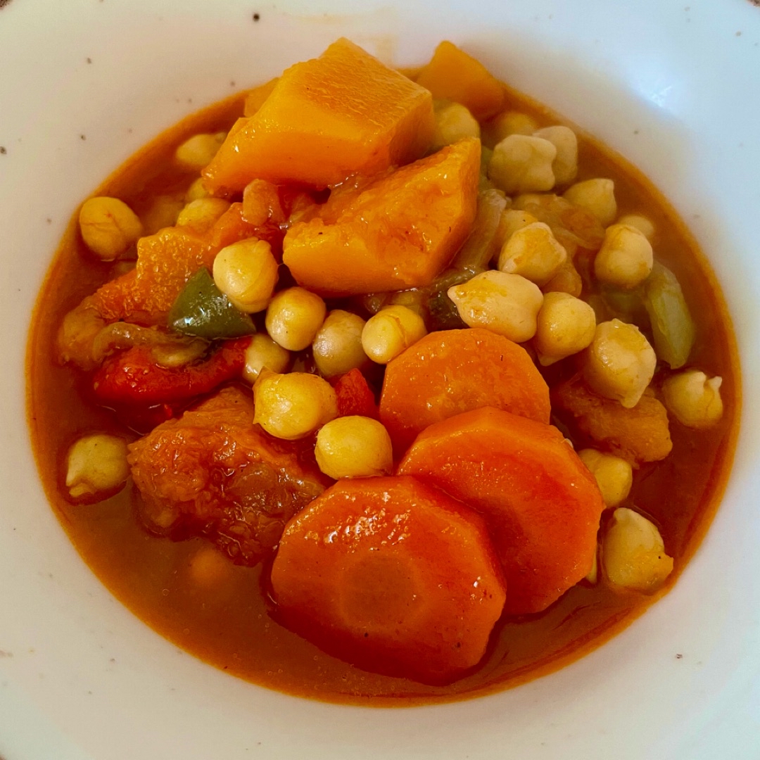 Potaje de verduras 🧅🫑🧄🍅🥕🎃 Paso 4